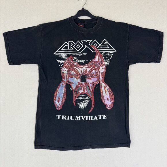 Rare Fiend 1996 Cronos Triumvirate T shirt England Adult Size Large - Picture 1 of 9